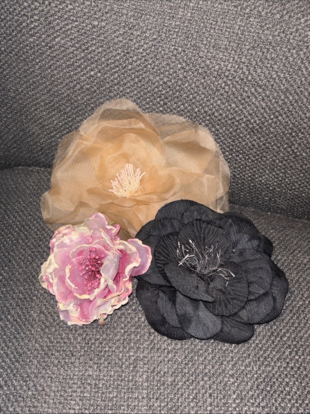 Vintage floral pin bundle